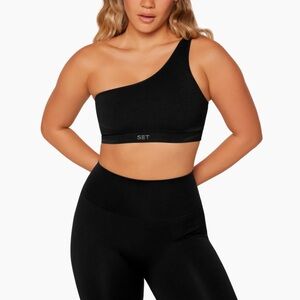 Set Active SCULPTFLEX™ RIBBED ONE SHOULDER and SCULPTFLEX™ LEGGINGS